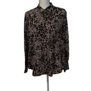 XiRENA Cotton Animal Print Blouse